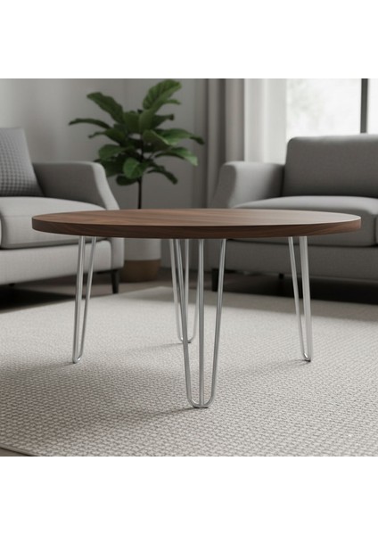 Martı 71 cm Krom Gümüş Metal Masa ve Sehpa Ayağı Tekli Sağlam Mobilya Yükseltici Destek Ayak Modeli fırsatları