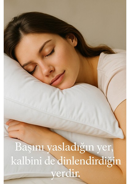 (4 Adet) Micro Silikon Yastık Antialerjik Ev,otel,yurt,kurs, Pansiyon, Yastık 50X70 cm fırsatları