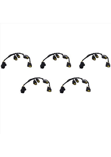 5x Yeni Ateşleme Uzatma Tel Kablo Demeti 27350-2B000 Hyundai Elantra Accent Kia Rio Soul Ceed Cerato Spectra (Yurt Dışından)