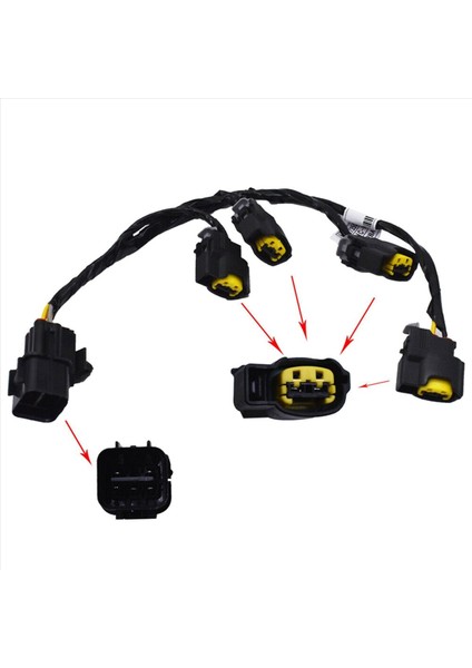 5x Yeni Ateşleme Uzatma Tel Kablo Demeti 27350-2B000 Hyundai Elantra Accent Kia Rio Soul Ceed Cerato Spectra (Yurt Dışından) indirimleri