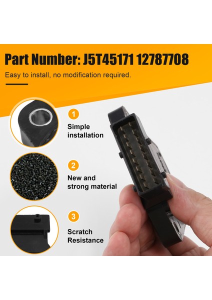 Ateşleme Kontrol Modülü Iyonizasyon Kontrol Modülü J5T45171 Mitsubishi Için 12787708 2003-2004 Saab 9-3 (Yurt Dışından) fırsatları