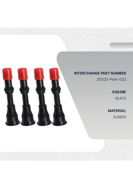 4pcs 30520-PWA-003 Kontak Honda 2003-2005 Caz ve Civic Hibrid Için Kauçuk Botlar 1 3l 30520PWA003 (Yurt Dışından) fırsatları