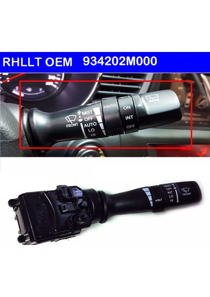 WP-535 Araba Silecek Anahtarı Yıkayıcı Anahtarı 934202M000 Hyundai Accent Genesis Coupe Için Kia Soul Optima Forte (Yurt Dışından) fiyatları