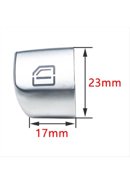Araba Sol Sürücü Kapısı Pencere Anahtarı Onarım Düğmesi Kapak 2059056811 Mercedes-Benz C-Serisi W205 Glc W253 2015-2021 No 4 (Yurt Dışından) fırsatları