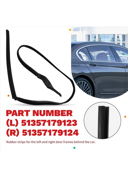 2pcs Araç Arka Sol+Bmw F01 F02 740I 750I 740LI 51357179123 51357179124 (Yurt Dışından) indirimleri