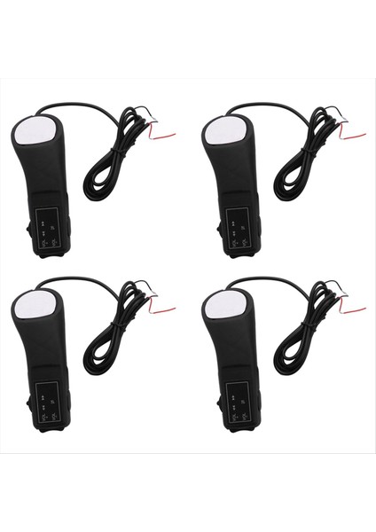 4x Araç Direksiyon Düğmesi Uzaktan Kumanda Işıkları Araç Navigasyon DVD / 2 Dın Android Bluetooth Evrensel Uzaktan Kumanda (Yurt Dışından)