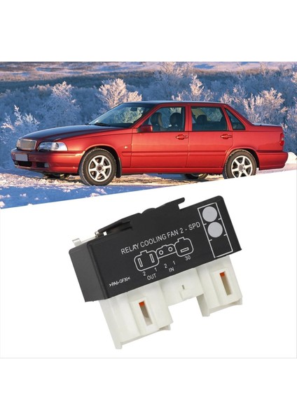 Volvo C70 S70 V70 S90 V90 740 850 940 960 Için Soğutma Radyatör Fan Kontrol Ünitesi Röle 9442933 9442934 899998000 (Yurt Dışından) fırsatları