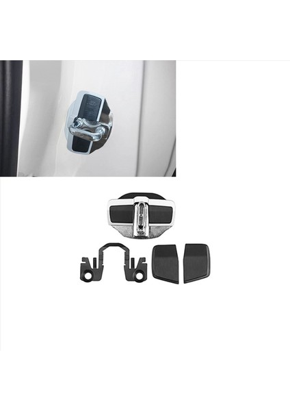 2set Trd Kapı Stabilizatör Mandalları Nissan Için Tıpa Kapakları All Serisi E12/E13/C27/C28/KICKS/X-TRAIL Kapı Kilit Koruyucu (Yurt Dışından) modelleri