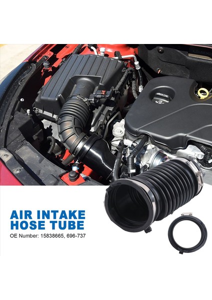 696-737 Pontiac 15838665 Için Chevy Malibu 2008-2012 Için Araba Hava Emme Hortum Tüpü (Yurt Dışından) indirimleri