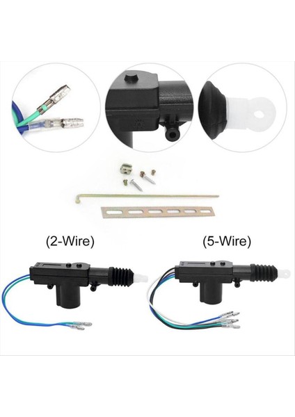 12V Araç Kilitleme Sistemi Aktüatör Otomobiller Merkezi Kapı Kilidi Motor Kiti Elektrikli Kapı Kilitli Araç Aksesuarları (Yurt Dışından) indirimleri