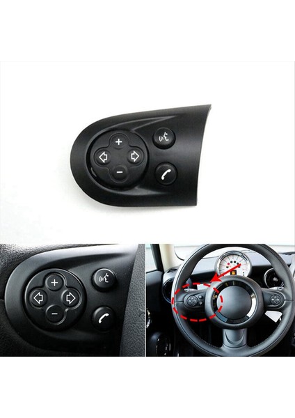 Sağ Araba Çok Fonksiyonlu Hacim Direksiyon Sarkı Anahtarı Mini Cooper R55 R55 R57 R57 R58 R59 R59 R60 R61 (Yurt Dışından) fiyatları