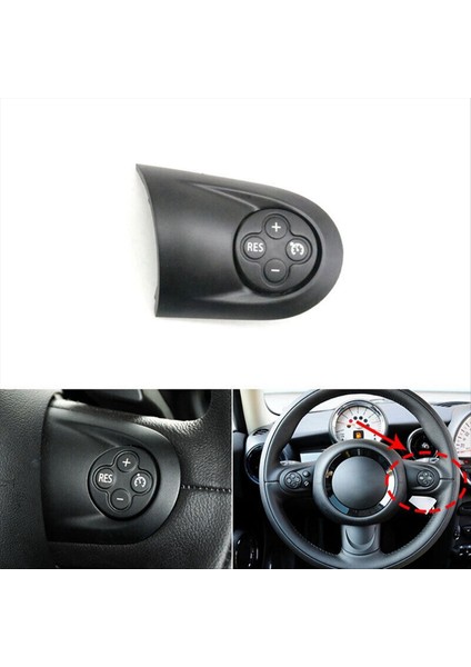 Sağ Araba Çok Fonksiyonlu Hacim Direksiyon Sarkı Anahtarı Mini Cooper R55 R55 R57 R57 R58 R59 R59 R60 R61 (Yurt Dışından) fırsatları