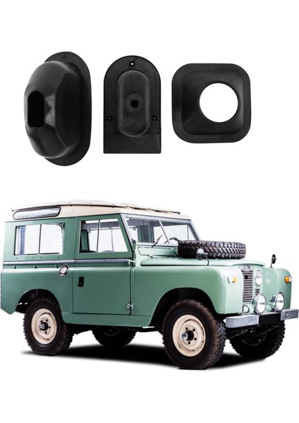 Land Rover Serisi 2A ve 3 DA2466 Için 3pcs Dişli Kolları ve El Freni Kolu Gaiter Kiti (Yurt Dışından) fiyatları