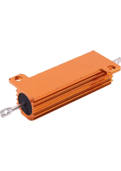 2pcs Altın Alüminyum Kaplı Güç Direnç Direnci 100W - 1 Ohm 1r ve 10 Ohm 10R (Yurt Dışından) fiyatları