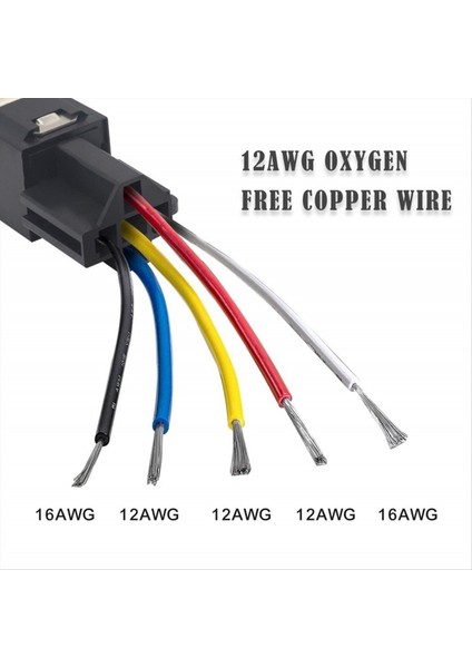 Kilişkili Röle Yuvaları ve Sıralı Atc Sigorta Tutucuları ile Otomotiv 5 Pimli 30/40A 12V Spdt Röleleri (Yurt Dışından) fiyatları