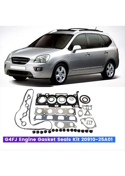 G4FJ Motor Conta Contaları Kit 20910-25A01 Kıa Carens Için 2007-2012 Manifold Conta Eksantrik Mili Conta Onarım Seti 2091025A01 (Yurt Dışından) fiyatları