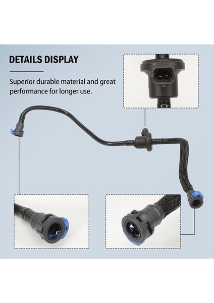 Ford Focus Için Hortum ile Karbon Depk Solenoid Valf Baniste Tasfiye Valfi Solenoid 2012-2018 BV6Z-9D289-B (Yurt Dışından) fiyatları