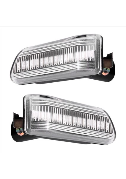 Audi A8 A8 A8L S8 Yanıp Sönen Amber LED Yan Işaret Göstergesi Dönüş Sinyal Işıkları 4E0949127 4E0949128 Şeffaf (Yurt Dışından) fiyatları