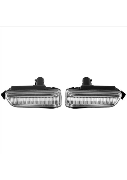 Audi A8 A8 A8L S8 Yanıp Sönen Amber LED Yan Işaret Göstergesi Dönüş Sinyal Işıkları 4E0949127 4E0949128 Şeffaf (Yurt Dışından) indirimleri