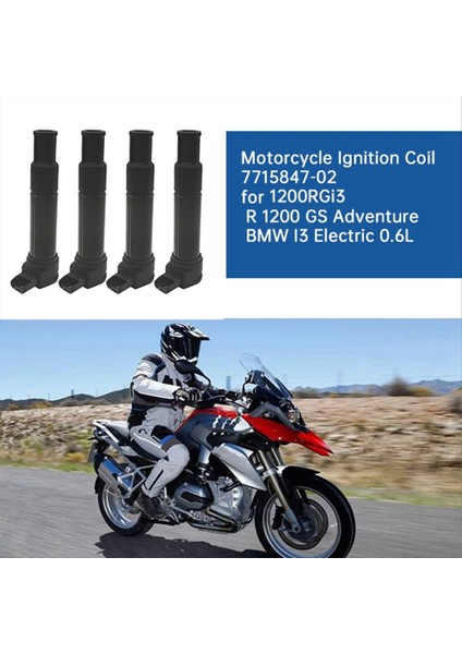4pcs Motosiklet-Igmition Kitleri 12137715847 7715847-02 Bmw I3 Elektrik 0 6l R1100 S R1150 R1200 R1200S R1150GS (Yurt Dışından) fiyatları