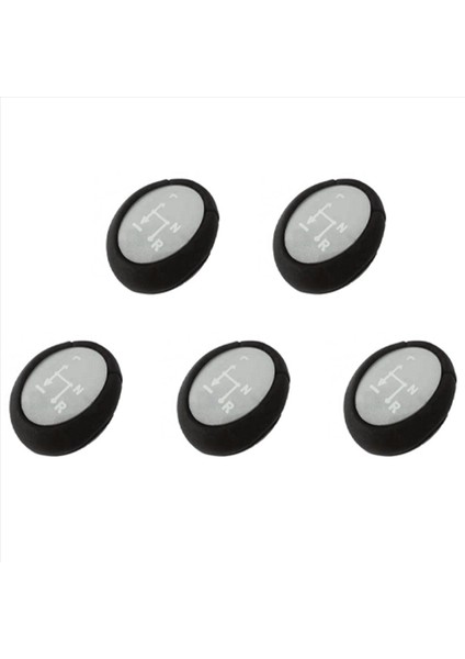 Smart Fortwo 450 451 1998-2014 Akıllı Fortwo Için 5x Gear Dnob Otomatik Knob Gümüş (Yurt Dışından)
