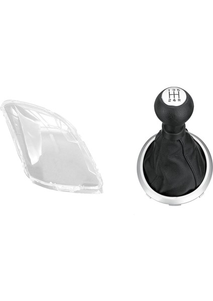 Suzuki Swift Sx4 Için 5 Hızlı Dişli Vites Knob Kol Toz Kapağı Suzuki Swift 05-16 Için Far Lens Kapağı (Yurt Dışından)