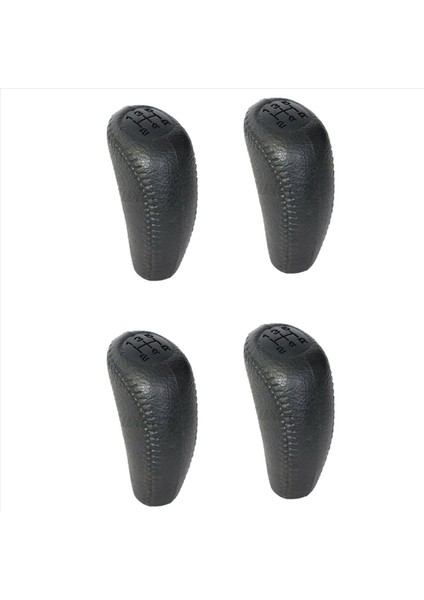 Honda Acura Için 4x Araç Deri Hızlı Dişli Vites Değiştirme Düğmesi 94-01 54102-ST7-003ZA Balck (Yurt Dışından)