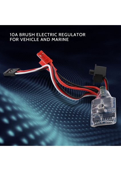 Rc Esc 10A Freni Olmadan Rc Araç Teknesi Için Fırçalı Motor Hız Kontrolörü (Yurt Dışından) fiyatları