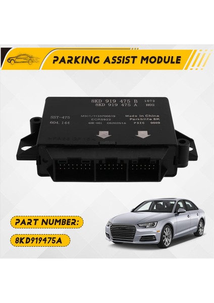 8KD919475A Otopark Yardımı Sistem Birimi Park Yardımı Modülü Audi A4L Için Radar Denetleyicisi 2009-2016 Q5 2010-2022 (Yurt Dışından) fırsatları