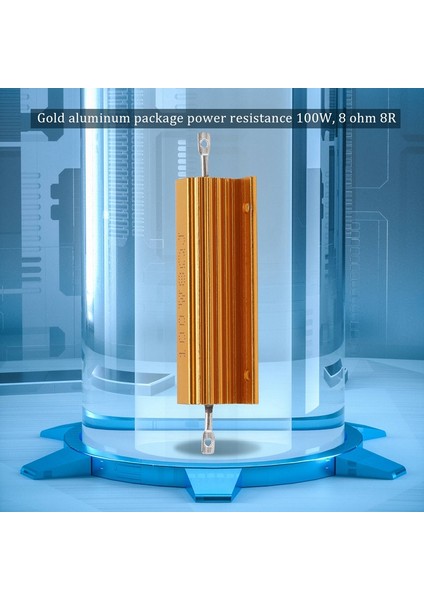 Altın Alüminyum Kaplı Güç Direnç Direnci 100W 8 Ohm 8r (Yurt Dışından) fiyatları