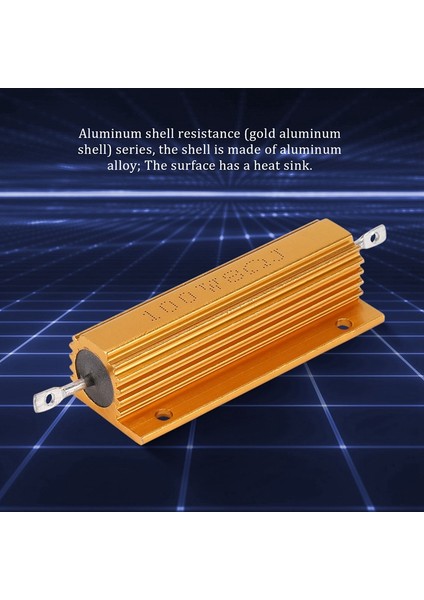 Altın Alüminyum Kaplı Güç Direnç Direnci 100W 8 Ohm 8r (Yurt Dışından) modelleri