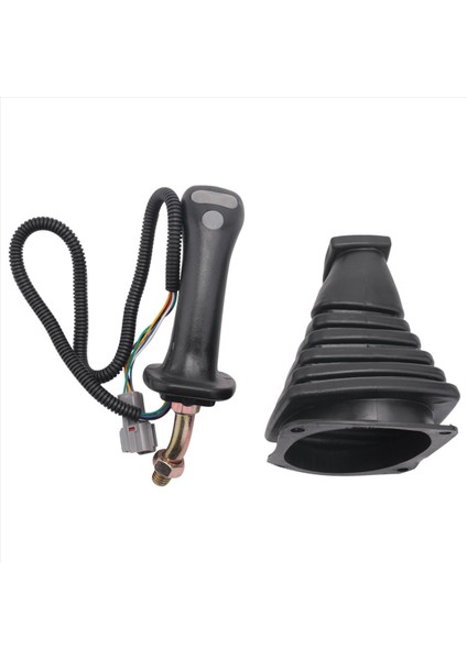 2x 3 Düğmeler Eksavatör Joystick Assy Daewoo Doosan Için Toz Kapağına Tutuklu Dişliler DX150 215 225 300 370-9C Sol (Yurt Dışından) fiyatları
