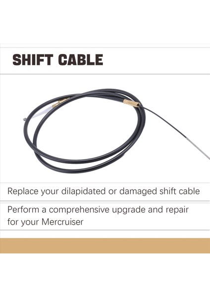 1 Set Daha Alt Vites Kablo Kiti 865436A02 Mercruıser Alpha Gen One &amp Iki 1 2 R Mr Mc Için Yedek Yedek Parça (Yurt Dışından) fırsatları