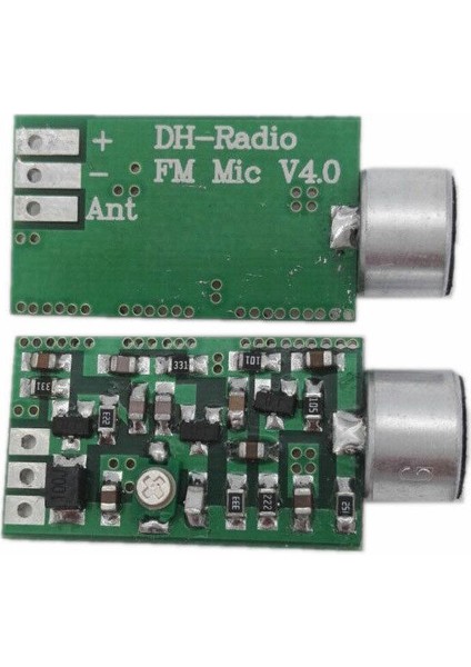 Mini Mikrofon Fm Verici Modülü Mikrofon Kablosuz Ses 100MHZ Kartı (Yurt Dışından) fiyatları