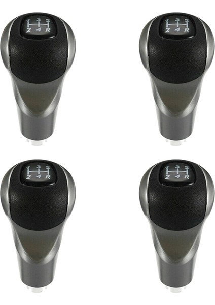 4x Vardiya Kafası Honda Civic Için 5 Hızlı Dişli Vardiya Knob Manuel Vardiya Top Çubuğu 2006-2011 54102-SNA-A02 (Yurt Dışından)