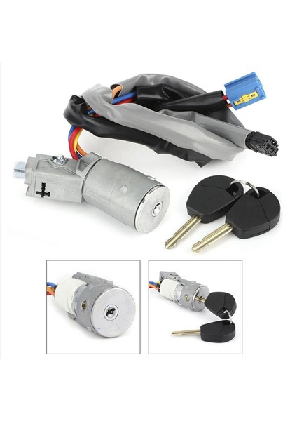 2x Araba Ateşleme Anahtarı Otomatik Ateşleme Kilit Starter Anahtarı 4 Anahtar 4162 Cf Citroen Berlingo Peugeot Ortağı Için Uyuyor (Yurt Dışından) fırsatları