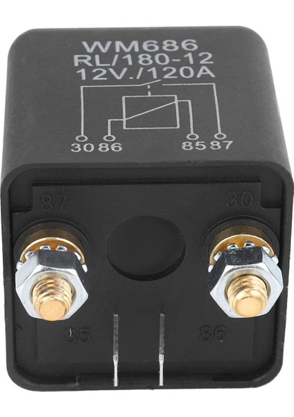 2x Dc 12V Röle Pil Izole Röle 12V / 120A Araç Kamyonları Için Pik Yük (12V / 120A) (Yurt Dışından) fiyatları