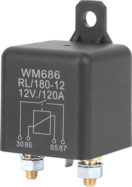 2x Dc 12V Röle Pil Izole Röle 12V / 120A Araç Kamyonları Için Pik Yük (12V / 120A) (Yurt Dışından) modelleri