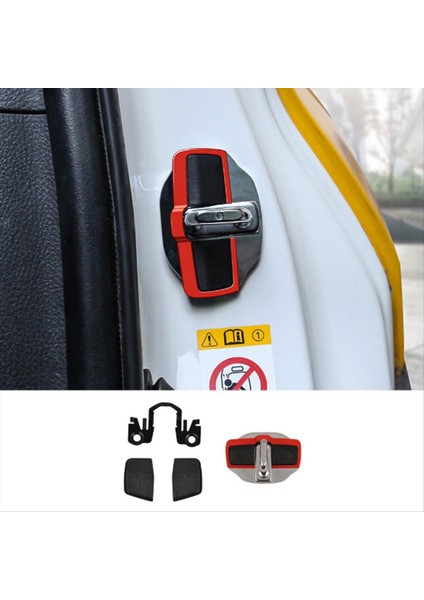 2set Araba Trd Kapı Stabilizatör Kapı Kilit Koruyucu Mandal Toyota Için Tıpa Kapakları All Series Land Cruiser Alphard (Yurt Dışından) fiyatları