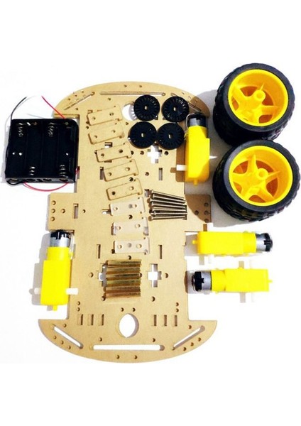 Akıllı Robot Montaj Araç Kiti Dıy Kit Robot Akrilik Araba Temel Araba Öğrenme Programlama Kiti (Yurt Dışından) modelleri