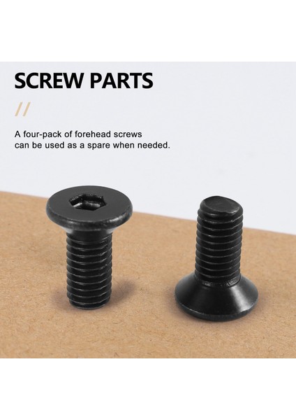 4pcs Scooter Tolbar Ön Çatal Tüp Vidaları Altıgen Saplı Yedek Parça Kitleri Xiaomi M365 Ninebot Es2 Aksesuarları (Yurt Dışından) modelleri