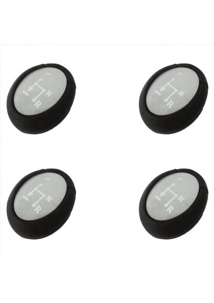 Smart Fortwo 450 451 1998-2014 Akıllı Fortwo Için 4x Dişli Topuz Otomatik Düğme Gümüş (Yurt Dışından)