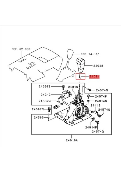 Için 2x Çubuk Kollu Kaydırma Bağlantısı 2410A013 Mitsubishi Pajero Monetro V93 V97 V98 V83 V87 V88 (Yurt Dışından) fırsatları
