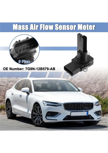 Range Rover Jaguar Volvo Için Maf Kütle Hava Akış Sensörü Ölçer 7G9N-12B579-AB LR012073 30751293 (Yurt Dışından) modelleri