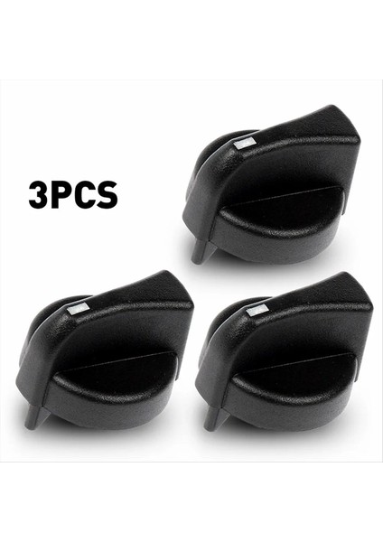 3pcs Klima Isı Fanı Iklim Kontrolü Hvac Düğmesi Seti 121-0001-000 Peterbilt 1987-2011 87-11 330 357 377 378 379 702-5401 (Yurt Dışından) modelleri