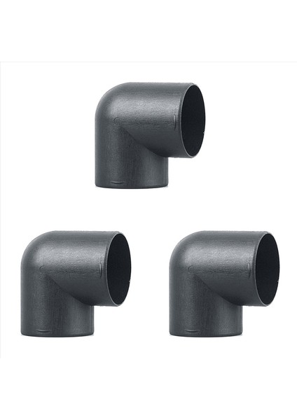 3pcs 75MM Araç Hava Isıtıcı Ducking Boru Hava Havalandırma Çıkışı L Şekil Dirsek Viraj Boru Egzoz Konektörü Webasto Eberspaecher (Yurt Dışından)