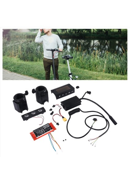 Kugoo S1 S2 S3 Etwow Elektrik Scooter Kontrol Kartı Montajı Gösterge Tablosu Ekran Partileri Ekran Kılıfı (Yurt Dışından) fırsatları