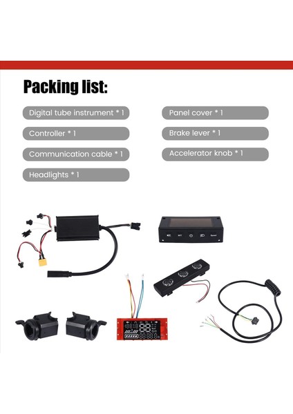 Kugoo S1 S2 S3 Etwow Elektrik Scooter Kontrol Kartı Montajı Gösterge Tablosu Ekran Partileri Ekran Kılıfı (Yurt Dışından) indirimleri