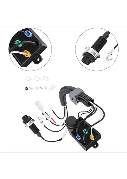 69851 Barbekü Ateşleyici Düğme Kiti Weber Spirit Için 220 320 330 335 Serisi Izgara 7643 Barbekü Partisi Için Barbekü Ateşleyicisi (Yurt Dışından) modelleri