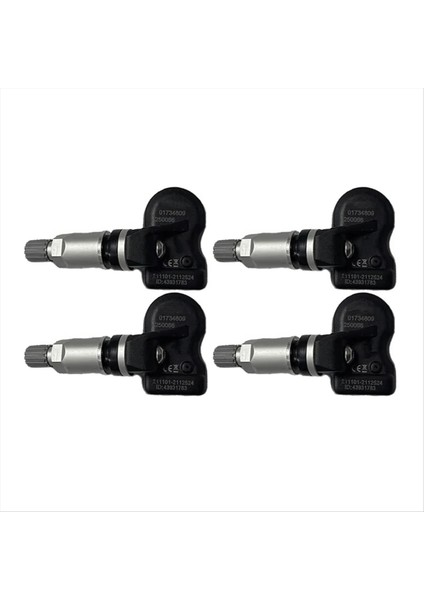 4pcs 433MHZ Lastik Basınç Sensörü Tpms 1017034809 Geely Coolray SX11 2018 2019 2020 2021 2022 Phev Epro (Yurt Dışından) modelleri